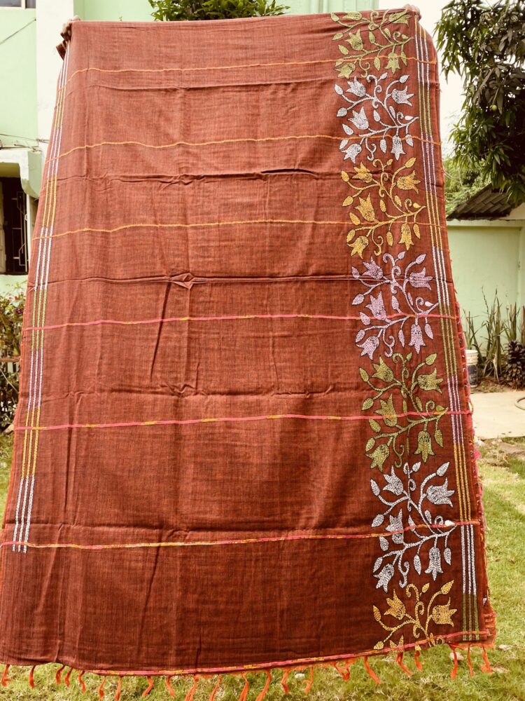 Kantha Cotton Saree