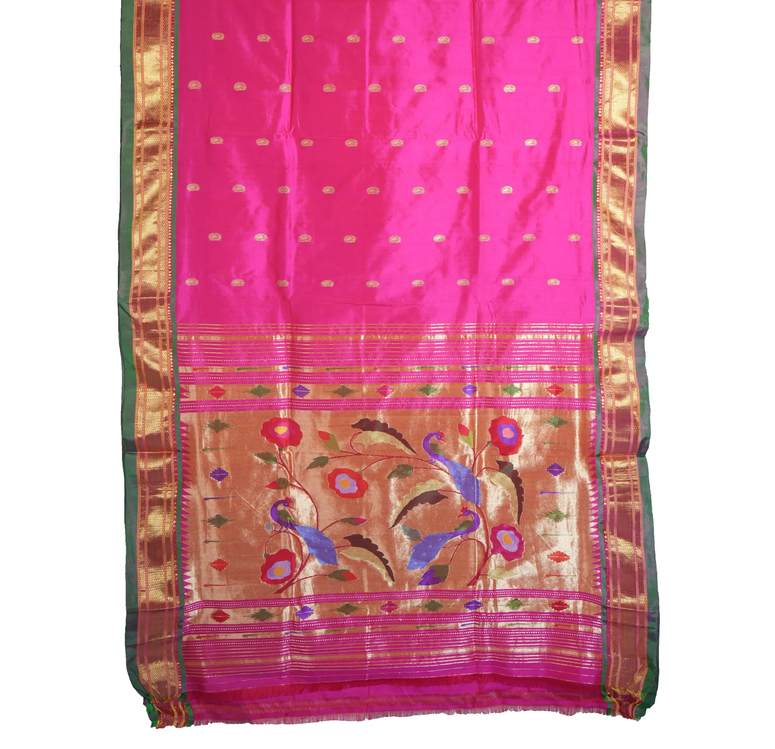 Traditional Handloom Rich Pallu Paithani