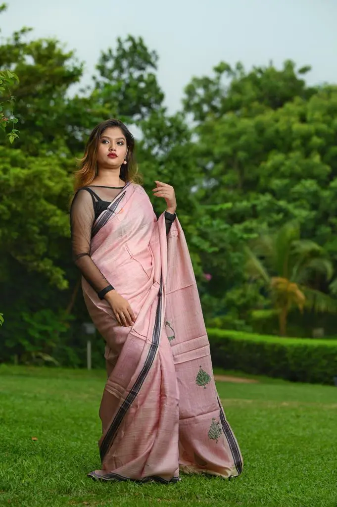Bavan Butti Saree Eri Silk
