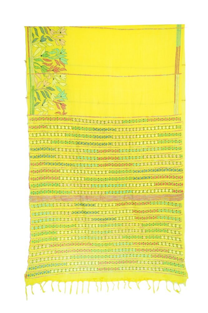 Kantha Cotton Saree