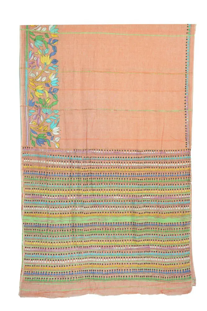 Kantha Cotton Saree