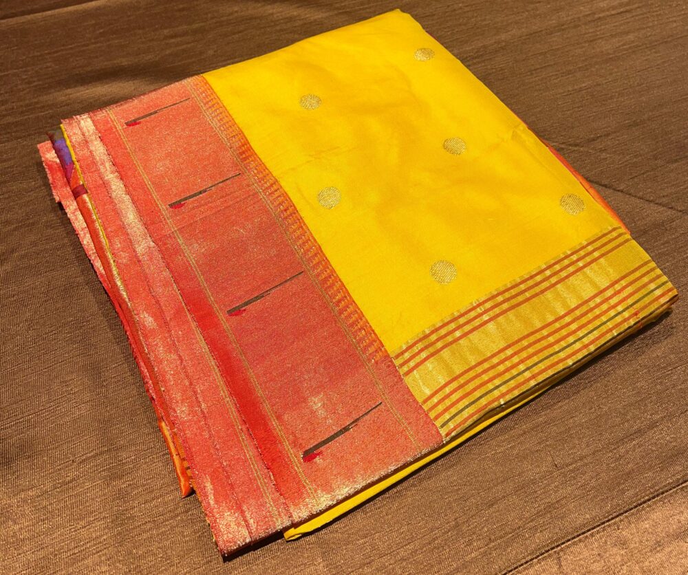 Single Muniya Butti Paithani